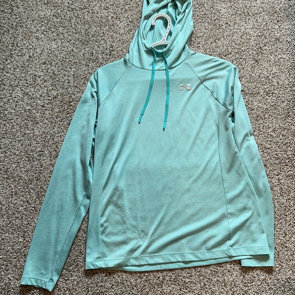 Under Armour Light Blue HeatGear Hoodie